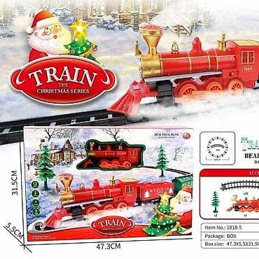 Novogodisnji voz set 36 delova sa zvucnim i svetlosnim efektima na lalafo.rs — 1 Novogodisnji voz set 36 delova sa zvucnim i svetlosnim efektima — 1