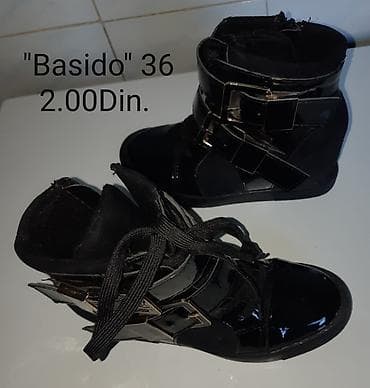Ankle boots: Basido patike/gležnjače – broj 36 - Crne,veštačka lakirana koža sa at lalafo.rs — 3 Ankle boots: Basido patike/gležnjače – broj 36 - Crne,veštačka lakirana koža sa — 3