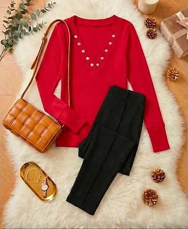 Ženska dvodelna kombinacija – džemper i pantalone - Gornji deo: meki na lalafo.rs — 8 Ženska dvodelna kombinacija – džemper i pantalone - Gornji deo: meki — 8