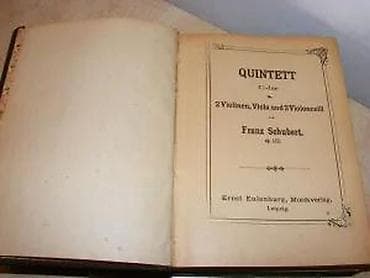 Franz Schubert-Quintett C - dur fü r 2 Violinen, Viola und 2 na lalafo.rs — 4 Franz Schubert-Quintett C - dur fü r 2 Violinen, Viola und 2 — 4