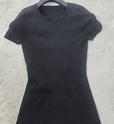 Sandro Paris dugačka plisirana crna knit haljina. Savršena. divan na lalafo.rs — 3 Sandro Paris dugačka plisirana crna knit haljina. Savršena. divan — 3