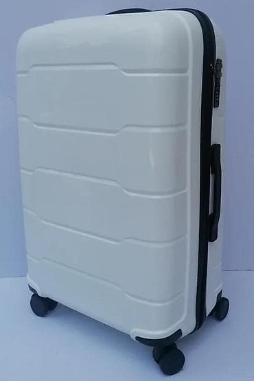 Travel suitcases and bags: Tvrdi kofer na točkićima – bela boja - Materijal: ABS/plastika sa at lalafo.rs — 9 Travel suitcases and bags: Tvrdi kofer na točkićima – bela boja - Materijal: ABS/plastika sa — 9