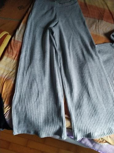 Komplet trenerke – dukserica s kapuljačom i široke pantalone - Boja na lalafo.rs — 3 Komplet trenerke – dukserica s kapuljačom i široke pantalone - Boja — 3