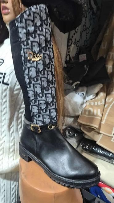 High boots, 36, color - Black at lalafo.rs — 7 High boots, 36, color - Black — 7