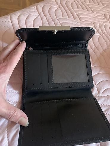 Ženski kožni novčanik MONA - Boja: crna - Materijal: koža sa krokodil na lalafo.rs — 4 Ženski kožni novčanik MONA - Boja: crna - Materijal: koža sa krokodil — 4