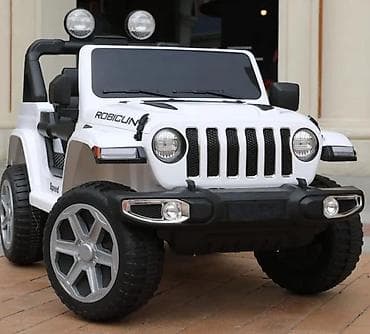 Električni dečji džip – beli off-road model sa 2 sedišta - na lalafo.rs Električni dečji džip – beli off-road model sa 2 sedišta -
