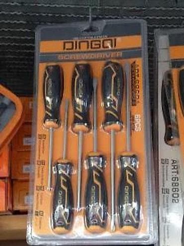 Tools & Equipment: Set odvijača DINGQI – 6 delova - Tip: set ravnih i krstastih at lalafo.rs — 2 Tools & Equipment: Set odvijača DINGQI – 6 delova - Tip: set ravnih i krstastih — 2