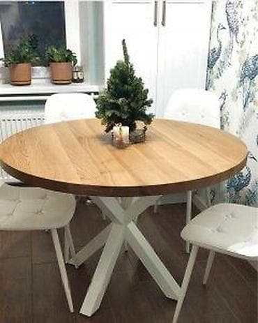 Antique Dining Tables: DELUX OKRUGLI TRPEZARIJSKI STO 003 | Kontakt telefon 06******** Viber at lalafo.rs — 1 Antique Dining Tables: DELUX OKRUGLI TRPEZARIJSKI STO 003 | Kontakt telefon 06******** Viber — 1
