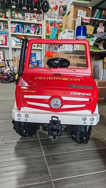 Toy Vehicles & Accessories: Dečje vozilo na pedale – Mercedes-Benz Unimog vatrogasno vozilo (Rolly at lalafo.rs — 3 Toy Vehicles & Accessories: Dečje vozilo na pedale – Mercedes-Benz Unimog vatrogasno vozilo (Rolly — 3
