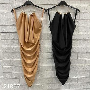 💫 Haljina 2700 din Elegantna večernja haljina sa draperijom i halter na lalafo.rs — 3 💫 Haljina 2700 din Elegantna večernja haljina sa draperijom i halter — 3