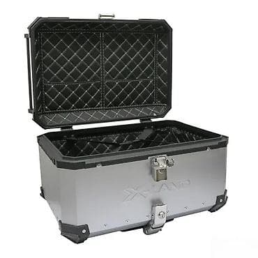 Oprema za bicikliste: Aluminijumski gornji kofer za motocikl – X-LAND - Materijal na lalafo.rs — 3 Oprema za bicikliste: Aluminijumski gornji kofer za motocikl – X-LAND - Materijal — 3