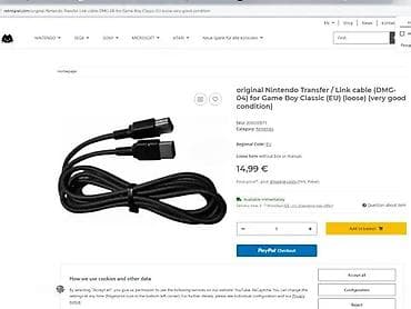 prsluk jaknica mango u: Originalni Nintendo Link kabel DMG-04 za Game Boy Classic (EU) - at lalafo.rs — 2 prsluk jaknica mango u: Originalni Nintendo Link kabel DMG-04 za Game Boy Classic (EU) - — 2