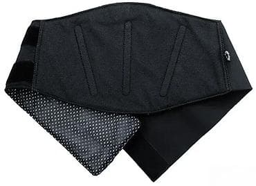 Crni tekstilni pojas za podršku leđima, dizajniran da pruži udobnost i at lalafo.rs Crni tekstilni pojas za podršku leđima, dizajniran da pruži udobnost i