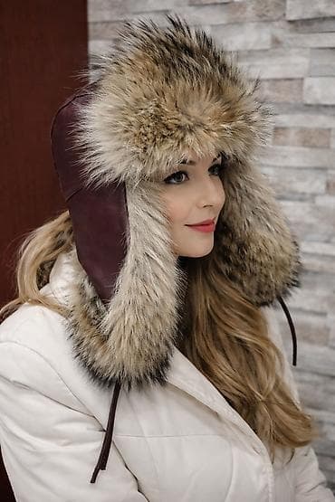 Ženska šubara/avijatičarska kapa sa krznom - Model: klasična ruska na lalafo.rs Ženska šubara/avijatičarska kapa sa krznom - Model: klasična ruska