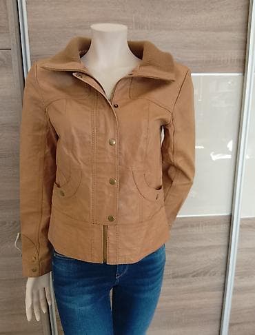 cista koza broj: Vero moda jakna od prirodne kože, odgovara veličini M, duplo kopčanje at lalafo.rs — 2 cista koza broj: Vero moda jakna od prirodne kože, odgovara veličini M, duplo kopčanje — 2