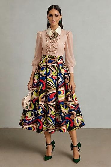 One size, Midi, bоја - Šareno na lalafo.rs One size, Midi, bоја - Šareno