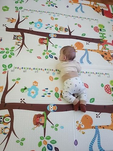 Velika dvostrana prostirka za bebe Dexyco - Namenjena za bezbednu na lalafo.rs — 1 Velika dvostrana prostirka za bebe Dexyco - Namenjena za bezbednu — 1