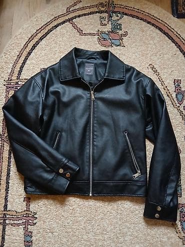 Crna ženska jakna od veštačke kože – PRIMARK, veličina XL - Klasičan na lalafo.rs Crna ženska jakna od veštačke kože – PRIMARK, veličina XL - Klasičan