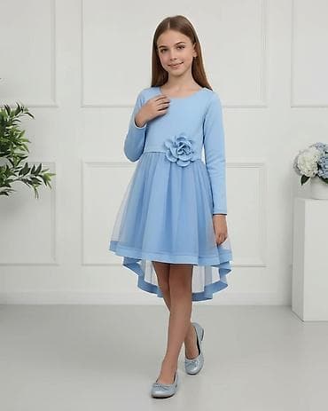 🩵 Predivan model u plavoj boji 🩵 Haljina dugih rukava sa klasičnim na lalafo.rs 🩵 Predivan model u plavoj boji 🩵 Haljina dugih rukava sa klasičnim