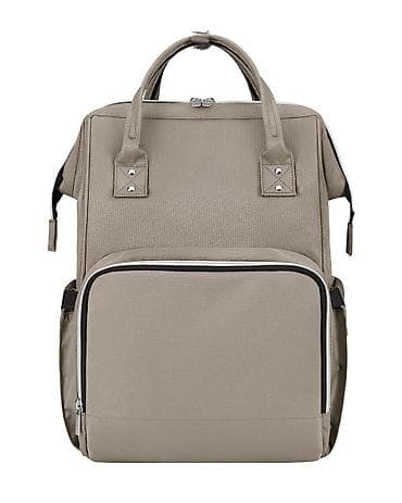 Ruksak – višefunkcionalni, bež - Moderan, kvadratni dizajn sa širokim na lalafo.rs Ruksak – višefunkcionalni, bež - Moderan, kvadratni dizajn sa širokim