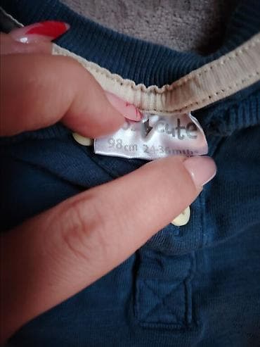 Dečija majica sa dugim rukavima, tamnoplave boje. - Brend: Yate na lalafo.rs — 2 Dečija majica sa dugim rukavima, tamnoplave boje. - Brend: Yate — 2