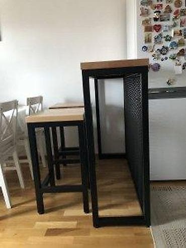 Kitchen furniture: MASIVNI BARSKI STO BUKVA | Kontakt telefon 06******** Viber 06******** at lalafo.rs — 6 Kitchen furniture: MASIVNI BARSKI STO BUKVA | Kontakt telefon 06******** Viber 06******** — 6