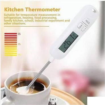 Digitalni termometar - 30 do +300 stepeni Čelik ? Nakon merenja at lalafo.rs — 1 Digitalni termometar - 30 do +300 stepeni Čelik ? Nakon merenja — 1