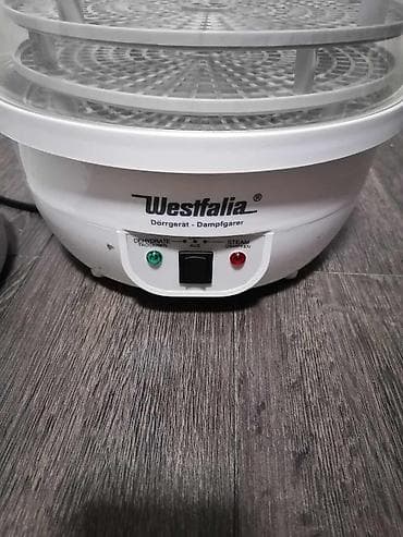 Westfalia uređaj 2-u-1: sušilica za hranu i parni kuvar (Dörrgerät – na lalafo.rs — 3 Westfalia uređaj 2-u-1: sušilica za hranu i parni kuvar (Dörrgerät – — 3