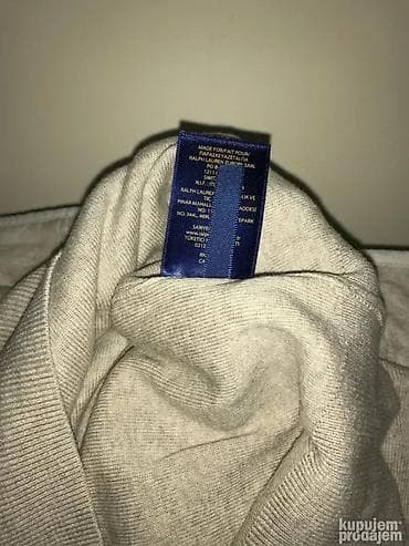 Men's Clothing: Original Ralph Lauren dzemper L KAO NOV 100% cotton Ramena 50cm at lalafo.rs — 5 Men's Clothing: Original Ralph Lauren dzemper L KAO NOV 100% cotton Ramena 50cm — 5