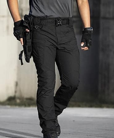 Muške taktičke pantalone – crne Veličina XL - Dizajn za svakodnevnu at lalafo.rs — 4 Muške taktičke pantalone – crne Veličina XL - Dizajn za svakodnevnu — 4