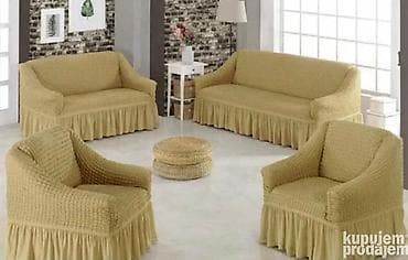 Set rastegljivih navlaka sa karnerima – trosed, dvosed i fotelja na lalafo.rs — 7 Set rastegljivih navlaka sa karnerima – trosed, dvosed i fotelja — 7