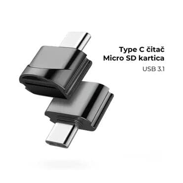 Type C čitač memorijskih kartica TF i SD. ✅ Podržava**sve TF i SD** na lalafo.rs Type C čitač memorijskih kartica TF i SD. ✅ Podržava**sve TF i SD**