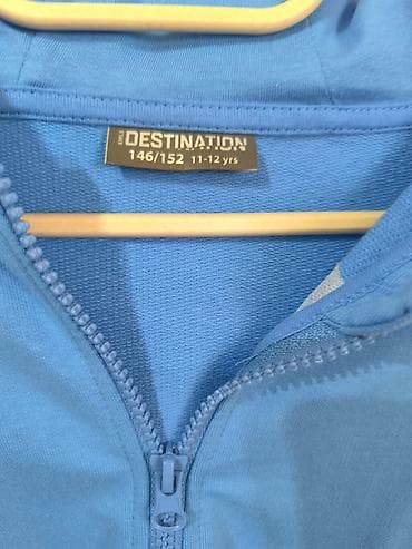 Plava dukserica sa kapuljačom za decu/ tinejdžere - Brend: Destination na lalafo.rs — 4 Plava dukserica sa kapuljačom za decu/ tinejdžere - Brend: Destination — 4