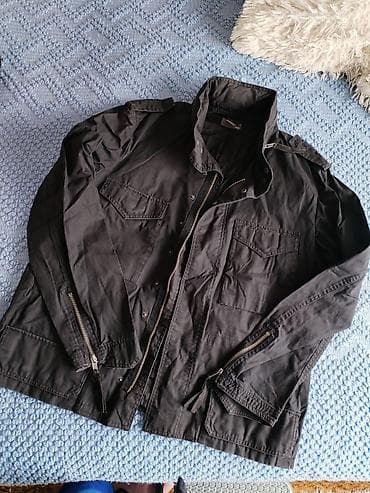 H&M muška jakna, crna - Veličina: EUR 54 / US 44 (etiketa na na lalafo.rs — 1 H&M muška jakna, crna - Veličina: EUR 54 / US 44 (etiketa na — 1