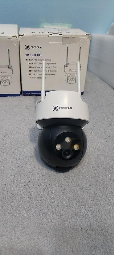 COCOCAM 2K Full HD PTZ Wi‑Fi sigurnosna kamera (model QB320) - at lalafo.rs — 3 COCOCAM 2K Full HD PTZ Wi‑Fi sigurnosna kamera (model QB320) - — 3