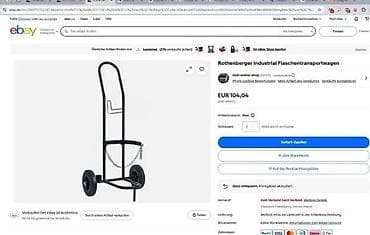 Tools & Equipment: Rothenberger Industrial kolica za transport boca at lalafo.rs — 5 Tools & Equipment: Rothenberger Industrial kolica za transport boca — 5