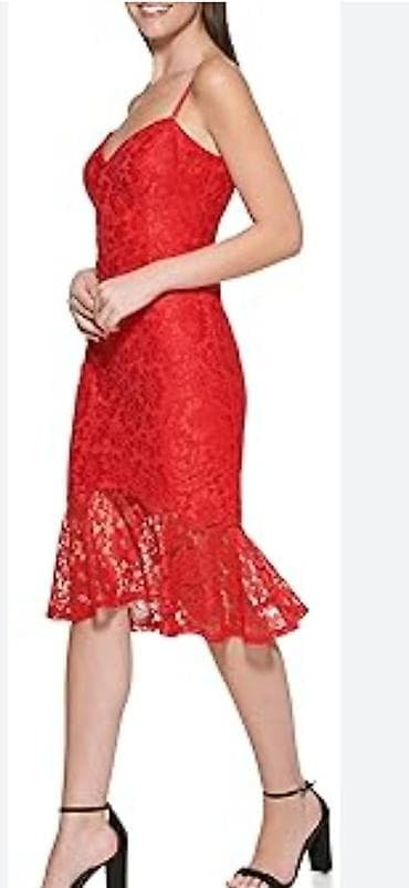 Dresses: Haljina crvena sa karnerom nova, elegantno-svecana za sve prilike s at lalafo.rs — 1 Dresses: Haljina crvena sa karnerom nova, elegantno-svecana za sve prilike s — 1