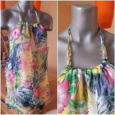 BodyFlirt top/haljina sa tropskim printom - Veličina: L (EUR 44/46; na lalafo.rs — 3 BodyFlirt top/haljina sa tropskim printom - Veličina: L (EUR 44/46; — 3