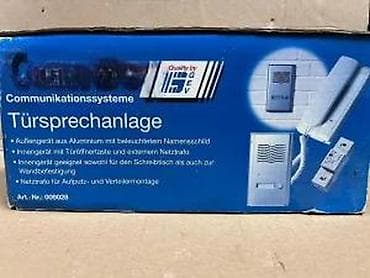 Video Surveillance: GEV ComBoy Türsprechanlage – set za interfonsku komunikaciju za kuće at lalafo.rs — 8 Video Surveillance: GEV ComBoy Türsprechanlage – set za interfonsku komunikaciju za kuće — 8