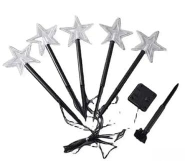 Baštenska rasveta: Solarne sijalice – 5 kom (zvezde, jelke, pahulje) Dekorativne solarne na lalafo.rs — 3 Baštenska rasveta: Solarne sijalice – 5 kom (zvezde, jelke, pahulje) Dekorativne solarne — 3