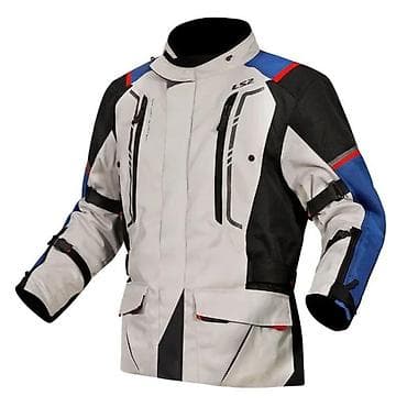 LS2 motocyklistička touring/adventure jakna – siva/crna sa plavim i na lalafo.rs LS2 motocyklistička touring/adventure jakna – siva/crna sa plavim i