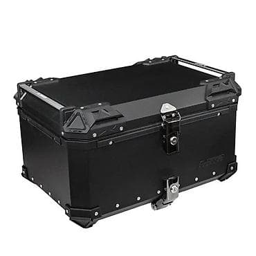 Travel suitcases and bags: Aluminijumski top case za motocikl – crni - Materijal: ojačani at lalafo.rs — 2 Travel suitcases and bags: Aluminijumski top case za motocikl – crni - Materijal: ojačani — 2