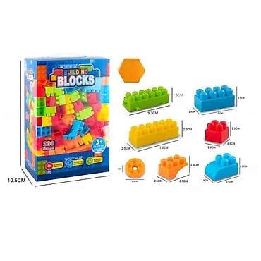 Kocke za slaganje – set od 230 delova - Edukativne građevinske kocke na lalafo.rs Kocke za slaganje – set od 230 delova - Edukativne građevinske kocke