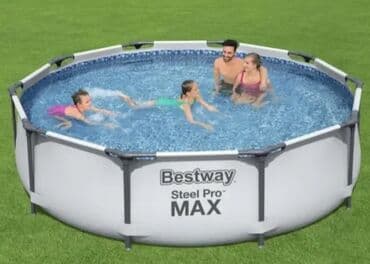 Pools and equipment: Bazen sa Konstrukcijom i Pumpom NOVO Precnik 305 cm AKCIJA Cene nisu at lalafo.rs — 3 Pools and equipment: Bazen sa Konstrukcijom i Pumpom NOVO Precnik 305 cm AKCIJA Cene nisu — 3