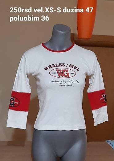 Whales Collection ženska majica dugih rukava - Model: WG na lalafo.rs — 1 Whales Collection ženska majica dugih rukava - Model: WG — 1