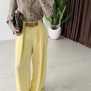 pantalone butiku ali: Izgledajte extra uz predivne pantalone u vise boja.
Cena 2800din na lalafo.rs — 3 pantalone butiku ali: Izgledajte extra uz predivne pantalone u vise boja.
Cena 2800din — 3