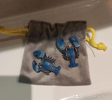 Earrings: GOODAFTERNINE minđuše – “Lobster/Jastog” motiv - Original brend at lalafo.rs — 3 Earrings: GOODAFTERNINE minđuše – “Lobster/Jastog” motiv - Original brend — 3
