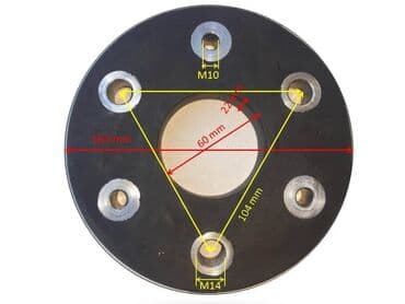 Hardijev zglob prirubnica viljuškar LINDE i STILL - Prečnik 165 mm - na lalafo.rs Hardijev zglob prirubnica viljuškar LINDE i STILL - Prečnik 165 mm -