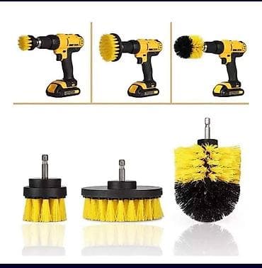 ČETKA ZA BUŠILICU SET 3 komada, za dubinsko ciscenje - Set četaka at lalafo.rs ČETKA ZA BUŠILICU SET 3 komada, za dubinsko ciscenje - Set četaka