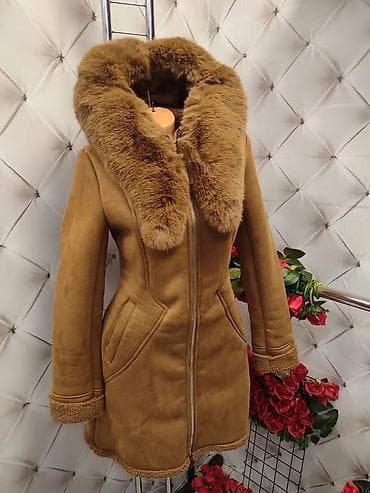 kozna jakna sa: Ženska zimska jakna/kaput sa krznom, bež nijansa. - Model do sredine na lalafo.rs — 8 kozna jakna sa: Ženska zimska jakna/kaput sa krznom, bež nijansa. - Model do sredine — 8